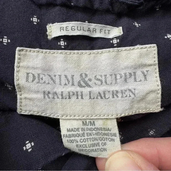 Denim & Supply Ralph Lauren Men's Regular Fit Button Up Shirt Sz Medium - Picture 4 of 6